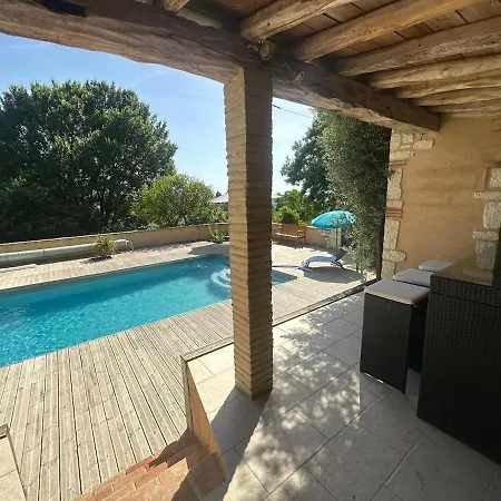 Domaine Ghislaine Farm And 12p With Pool Grateloup-Saint-Gayrand